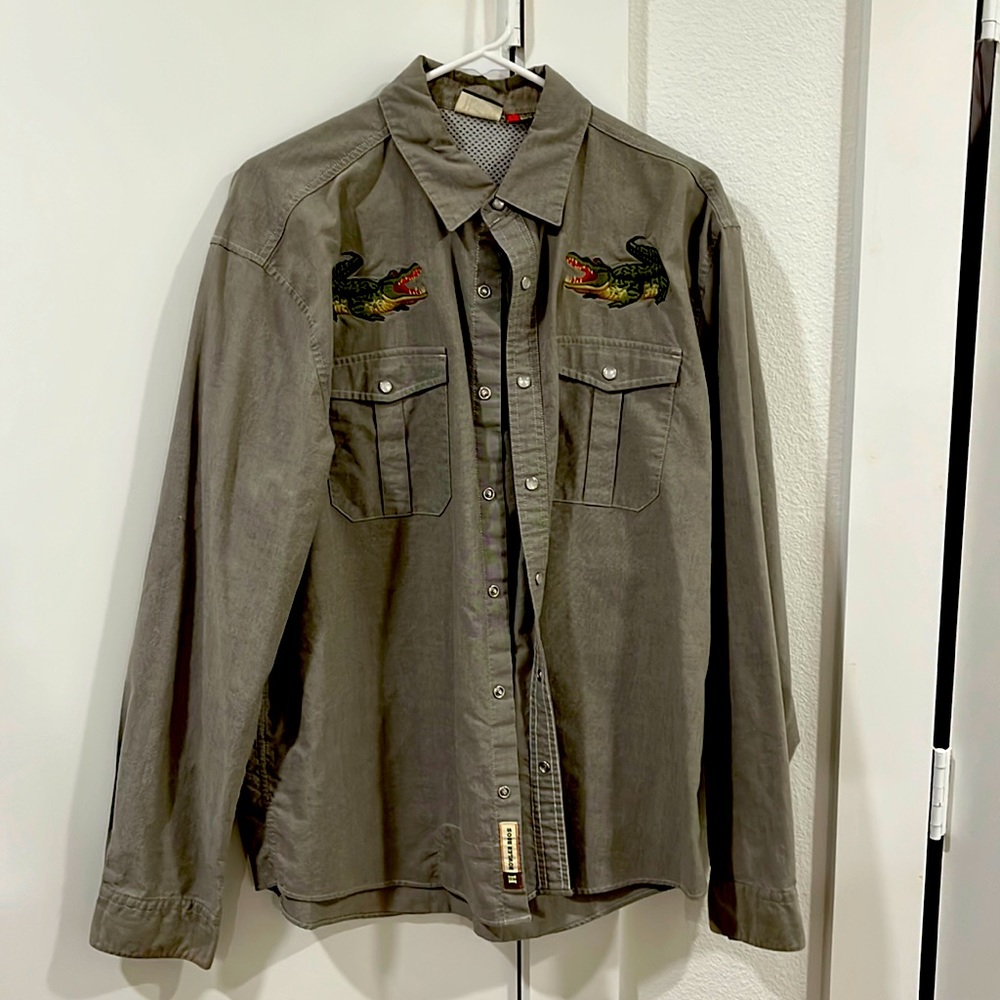 Howler Brothers gaucho pearl snap Large